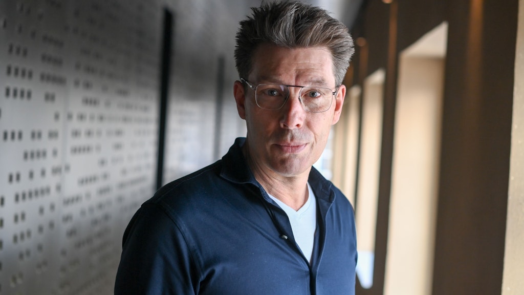 Björn Herbing, Geschäftsführer der Arena Synchron und Vorstand des Synchronverbandes.