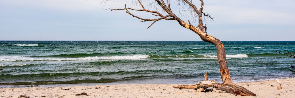 Der Blick von einem Mecklenburger Strand aufs Meer. (Symbolfoto)