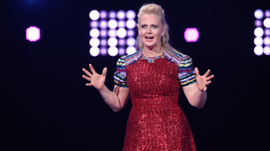 Barbara Schöneberger ist der Rate-Star in der neuen Folge von „I Can See Your Voice“.