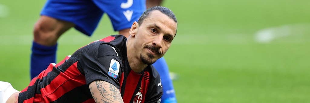 Der Weltklasse-Fußballer Zlatan Ibrahimovic.
