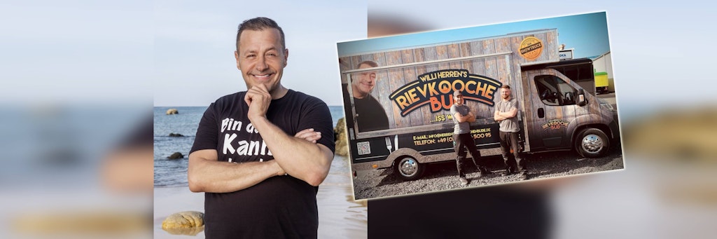 Willi Herren ist nächste Woche bei „Promis unter Palmen“ zu sehen und eröffnet seinen Foodtruck.