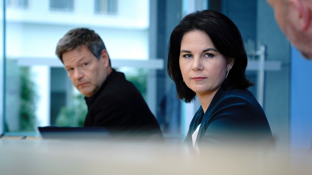 Die Co-Vorsitzenden der Grünen, Annalena Baerbock und Robert Habeck.