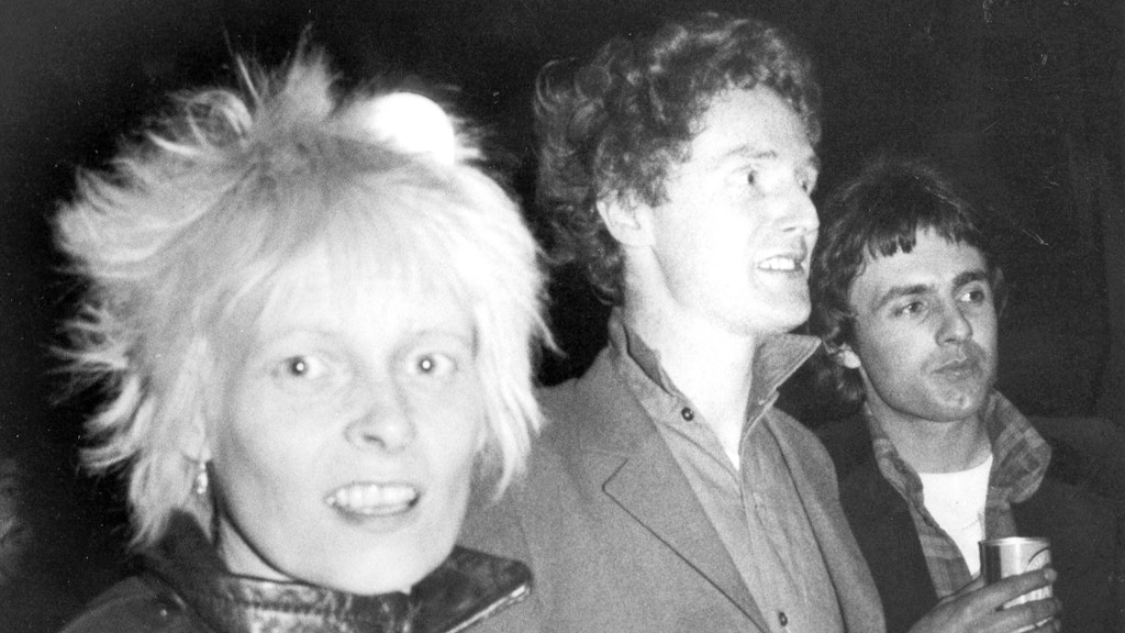 Vivienne Westwood mit Malcolm McClaren im Jahr 1986.