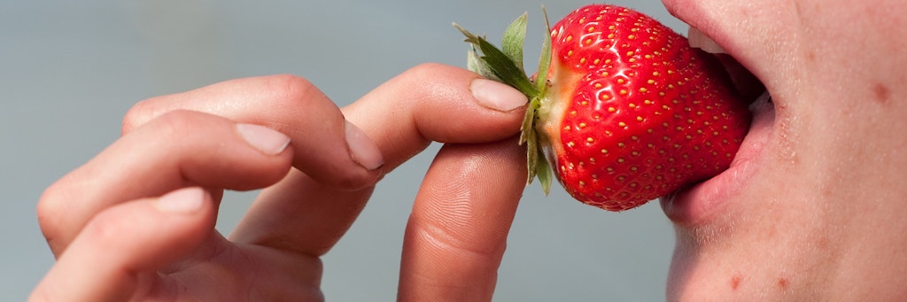 Saftig und süß: selbst angebaute Erdbeeren schmecken meist besonders gut.