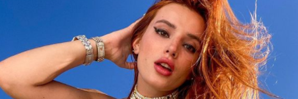 Bella Thorne präsentiert sich ebenso sexy auf ihrem Instagram-Account. 