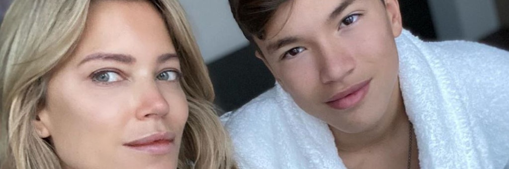 Sylvie Meis und ihr Sohn Damian.