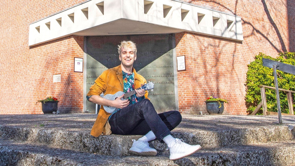 Seinen ESC-Song hat Jendrik Sigwart auf der Ukulele komponiert.