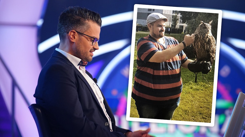 „Wer wird Millionär“-Kandidat Robert Burkhardt wog vor drei Jahren noch rund 200 Kilo, speckte nach einer Magen-OP ab.
