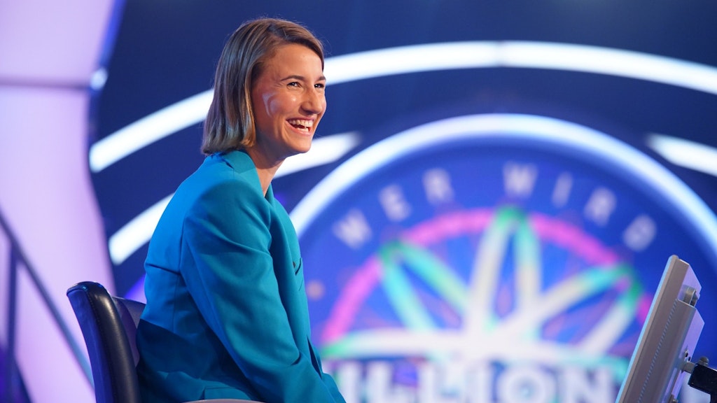Nora Eckartsberg rätselte sich bei „Wer wird Millionär“ mit Hilfe von Günther Jauch bis zur 16.000-Euro-Stufe, dann endete die Sendung.