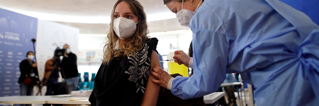 Impfung gegen das Coronavirus.