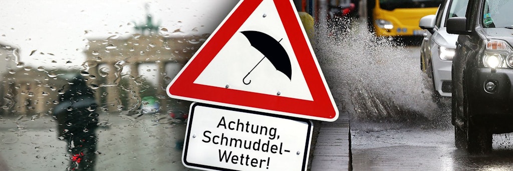 Auch in Berlin wird es in den nächsten Tagen schmuddelig.