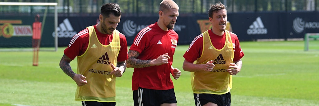 Die Rückkehr von Max Kruse und Robert Andrich dürfte auch Christopher Trimmel erfreuen (v. r. n. l.).