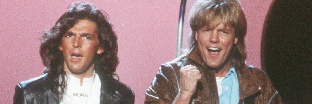 Ein Foto aus glücklichen Zeiten: Thomas Anders und Dieter Bohlen feierten als Modern Talking weltweit Erfolge. Wird der Schlager-Star Bohlens Nachfolger in der Jury von „Deutschland sucht den Superstar“ („DSDS“)?