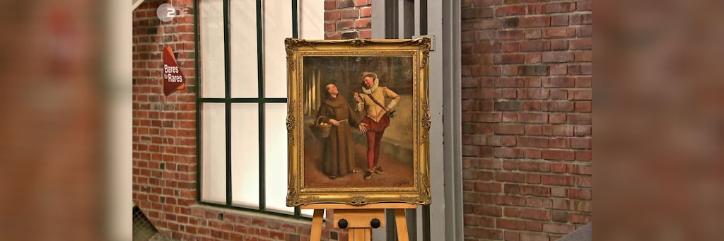 Dieses Gemälde steht bei „Bares für Rares“ zum Verkauf.