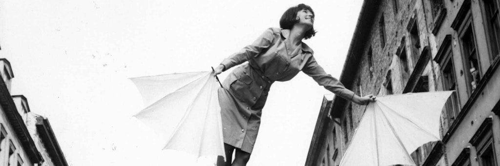 Eine Szene aus dem Film „Fräulein Schmetterling“ von Regisseur Kurt Barthel: die Arbeiten am Film wurden laut Stiftung 1966 abgebrochen.