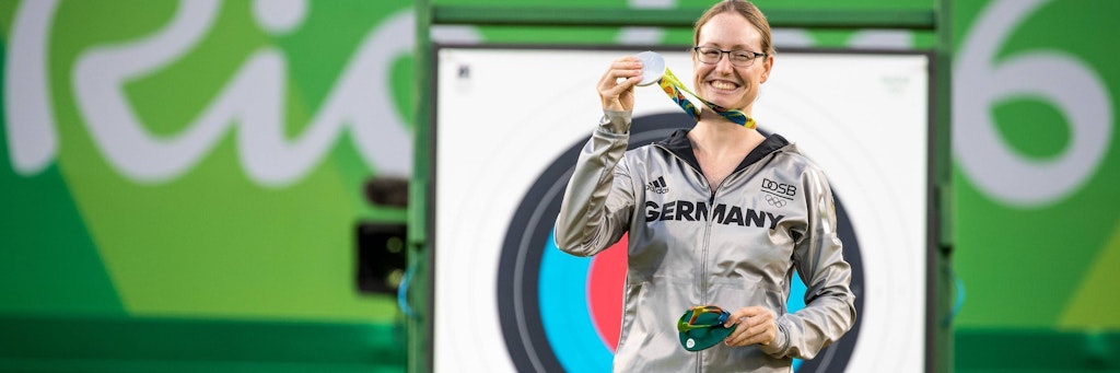 Lisa Unruh gewann in Rio de Janeiro die Silbermedaille.
