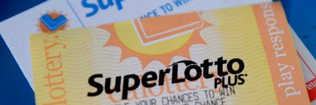 Eine Frau hatte zwar die sechs Richtigen in der kalifornischen SuperLotto Plus-Lotterie getippt, den Lottoschein dann aber zu heiß gewaschen.