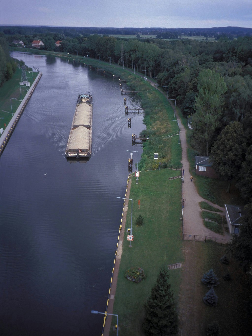 Der Oder-Havel-Kanal in Berlin.