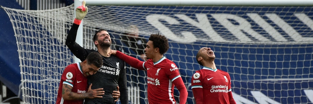 Emotionen pur: Liverpools Torwart Alisson Becker (28) widmete seinen Kopfball-Treffer seinem ertrunkenen Vater. 