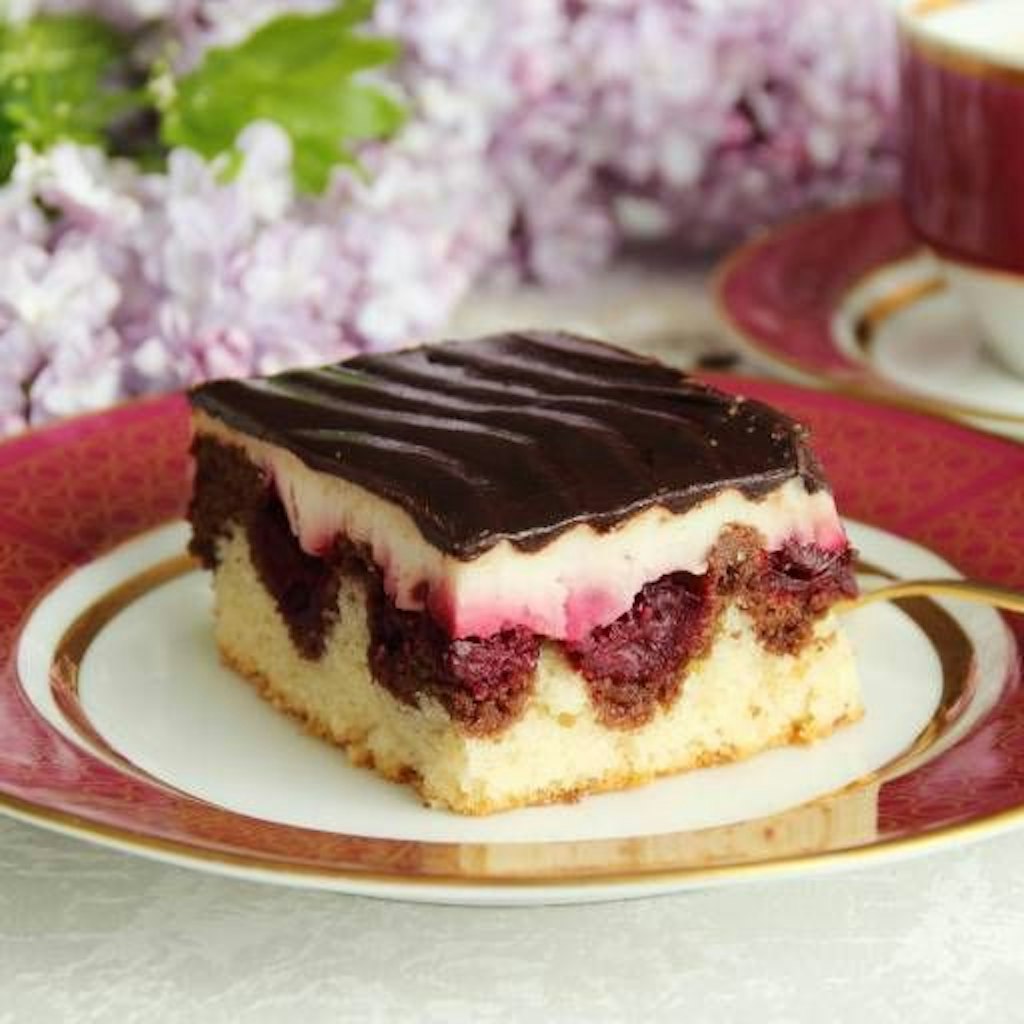 Donauwelle ist wie eine Torte, aber vom Blech.