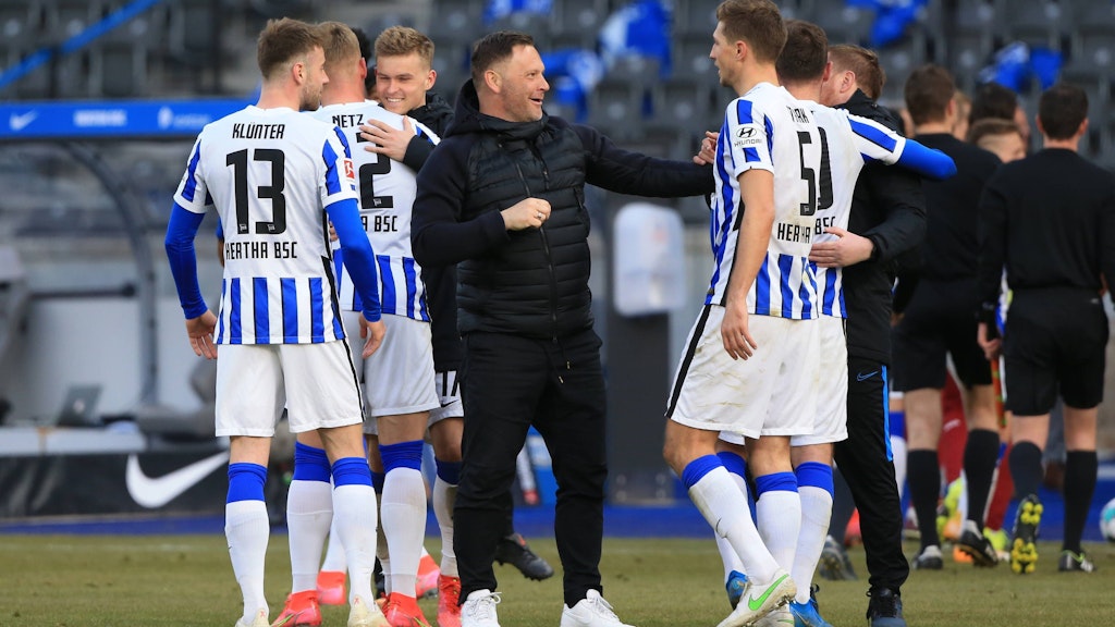Herthas Cheftrainer Pal Dardai baut auf Niklas Stark, holte ihn so aus seinem Leistungsloch. 