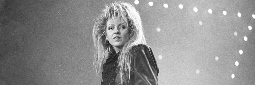 Sängerin Tamara Danz im Dezember 1989<br>