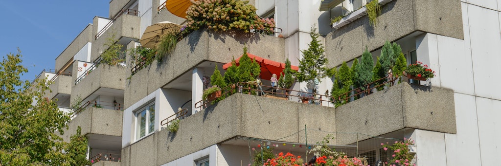 Ein Wohnhaus in Berlin-Wedding.
