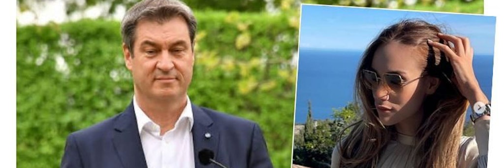 Was Markus Söder wohl zum Urlaub seiner Tochter Gloria sagt?