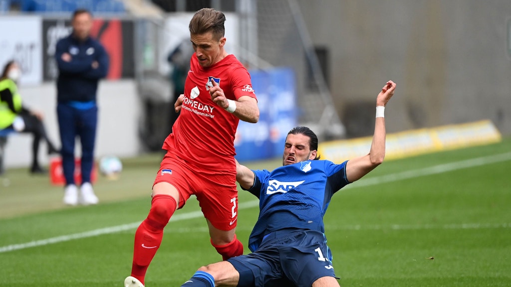 Peter Pekarik (34) gab bis zum letzten Spieltag bei der TSG Hoffenheim alles für Hertha BSC und darf sich womöglich über einen neuen Einjahresvertrag freuen. 