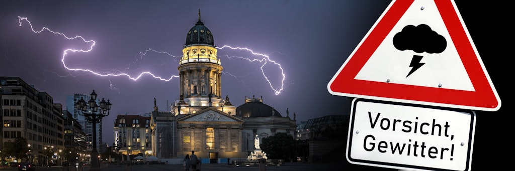 Laut Meteorologe Dominik Jung soll es auch in den kommenden Tagen und Wochen regnerisch werden - und auch für Berlin sind einzelne Gewitter angekündigt