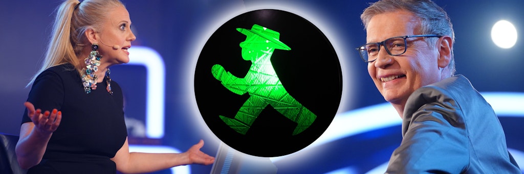Bei einer Frage zum DDR-Ampelmännchen geriet Barbara Schöneberger bei „Wer wird Millionär“ mit Günther Jauch ins Straucheln.