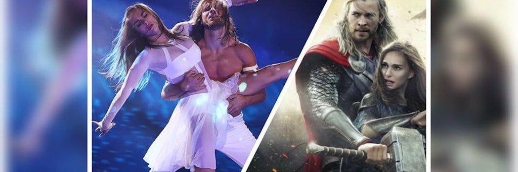 Mit dieser besonderen Inspiration von Natalie Portman und Thor will sich der „Let’s Dance“-Favorit Rúrik Gíslason zusammen mit Renata Lusin den Titel sichern.