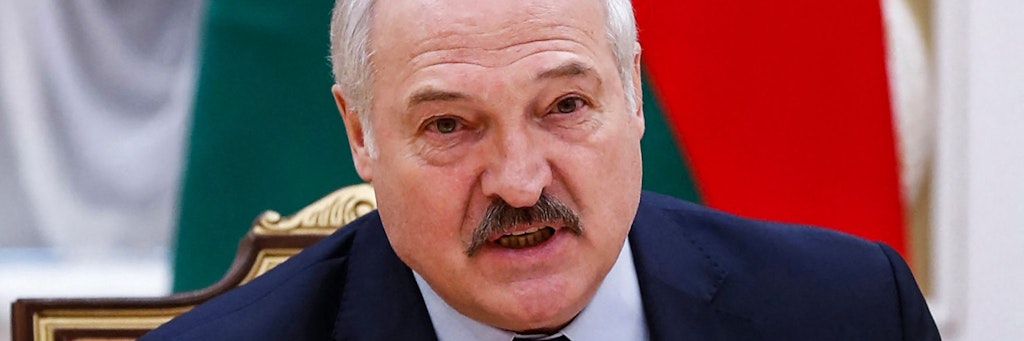 Der Präsident von Belarus Alexander Lukashenko