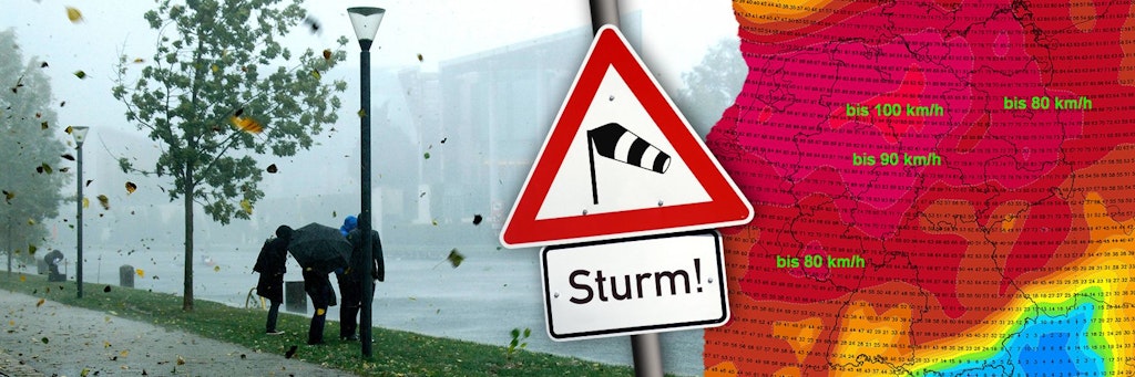 Am Dienstag soll Sturm Eugen über Deutschland hinwegfegen.