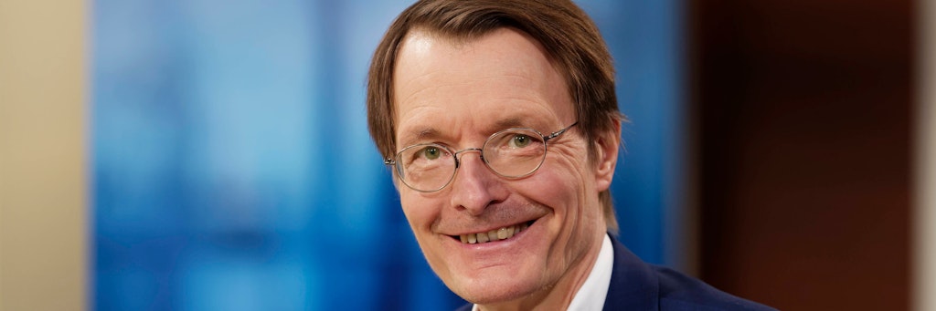 Karl Lauterbach bekommt Liebesbriefe.