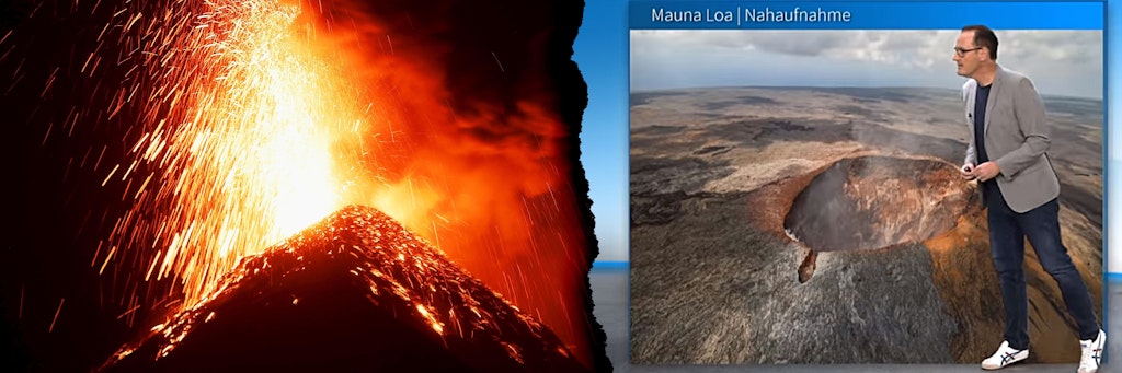 Wenn der Vulkan Mauna Loa auf Hawaii ausbrechen würde, hätte das laut Wetter-Experte Dominik Jung von wetter.net dramatische Folgen für das Klima.