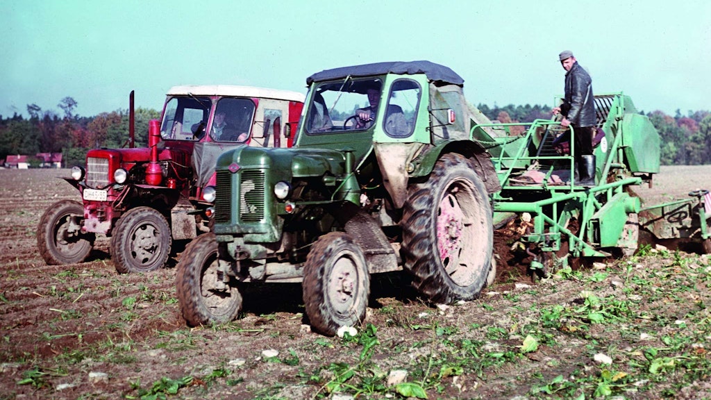 Zu DDR-Zeiten nutzte eine Landwirtschaftliche Produktionsgenossenschaft das Landgut Borsig, hier eine Aufnahme aus den 1970er-Jahren.