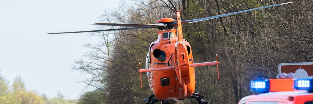 Niedersachsen: Rettungshubschrauber im Einsatz. (Symbolbild)