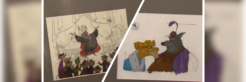 Stehen bei „Bares für Rares“ zum Verkauf: Zwei Cels von Walt Disney.