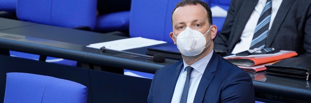 Gesundheitsminister Jens Spahn (CDU) wehrte sämtliche Vorwürfe ab.