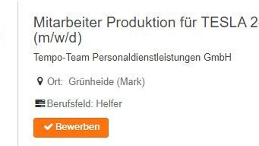 Diese Anzeige auf JoZoo.de könnte Bewerber in die Irre führen. Sie steht immer noch online.