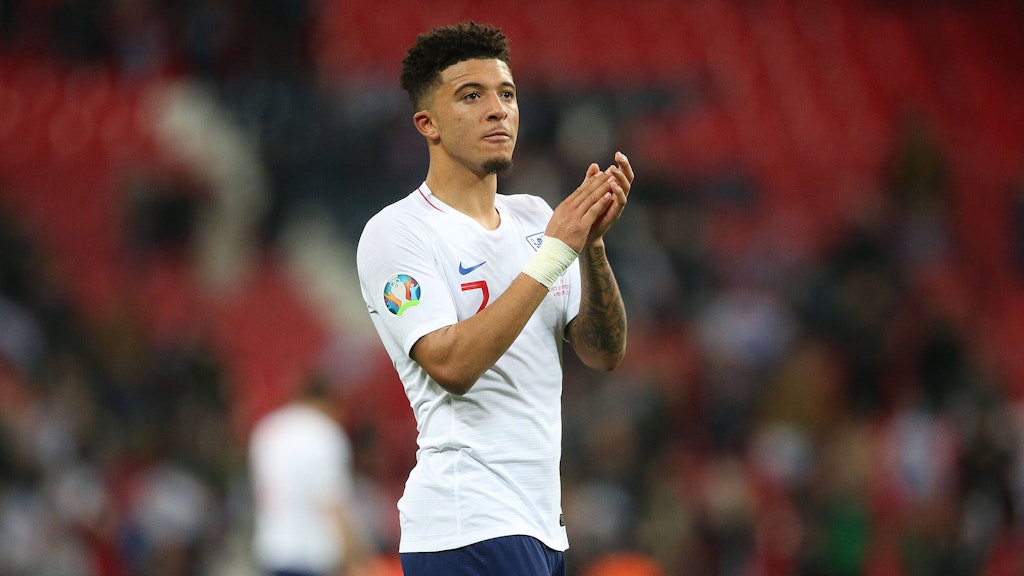 Englands BVB-Star Jadon Sancho staunte nicht schlecht, stand zum EM-Start gegen Kroatien nicht mal in Kader von Coach Gareth Southgate.