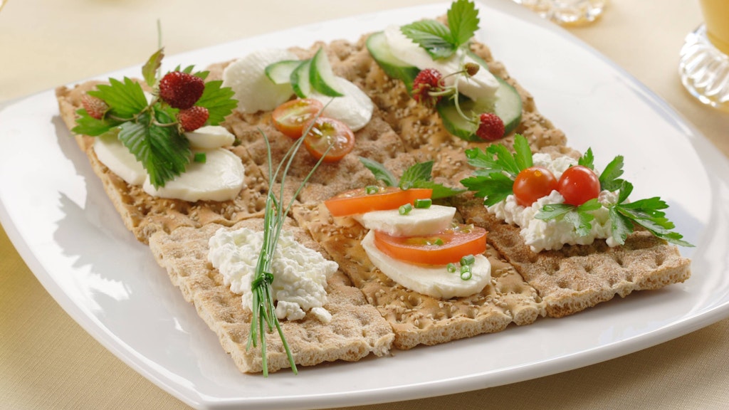 Knäckebrot ist eine gute Grundlage für eine Diät.