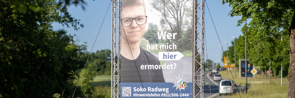 Mit diesem Plakat wird der Mörder von Daniel W. gesucht.
