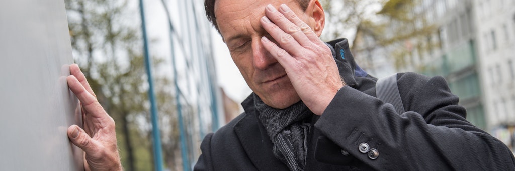 Schwindelanfälle können auch psychische Ursachen haben. 