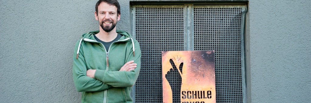 Philipp Dehne ist einer der Organisatoren von „Schule muss anders“.