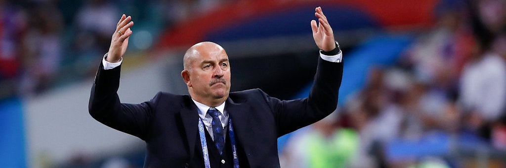 Russlands Trainer Stanislaw Tschertschessow bekam jetzt Aufstellungstipps - von einem 11-Jährigen! 