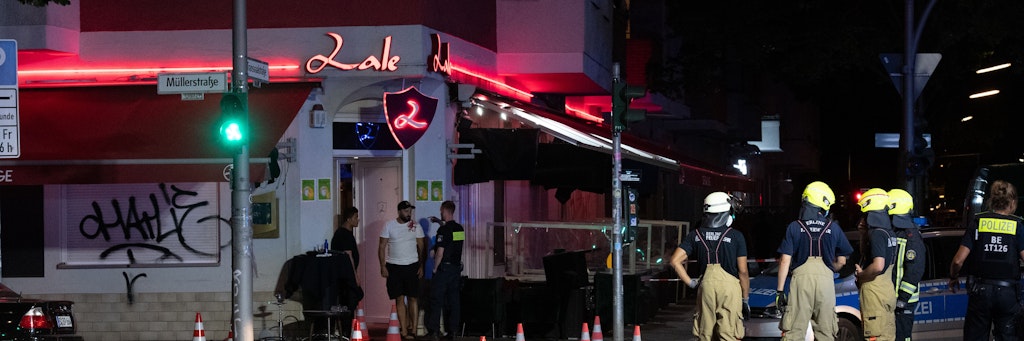 Vor der Shisha-Bar in der Müllerstraße kam es zu einer wilden Ballerei.