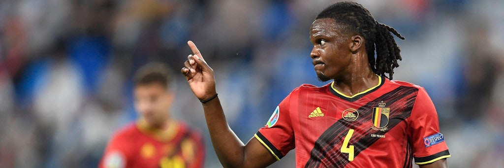 Herthas Dedryck Boyata hat sich bei der EM mit Belgien weiter in den Vordergrund gespielt.