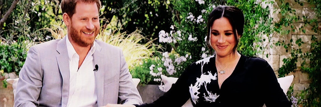 Prinz Harry und Herzogin Meghan im März bei ihrem Interview mit US-Moderatorin Oprah Winfrey